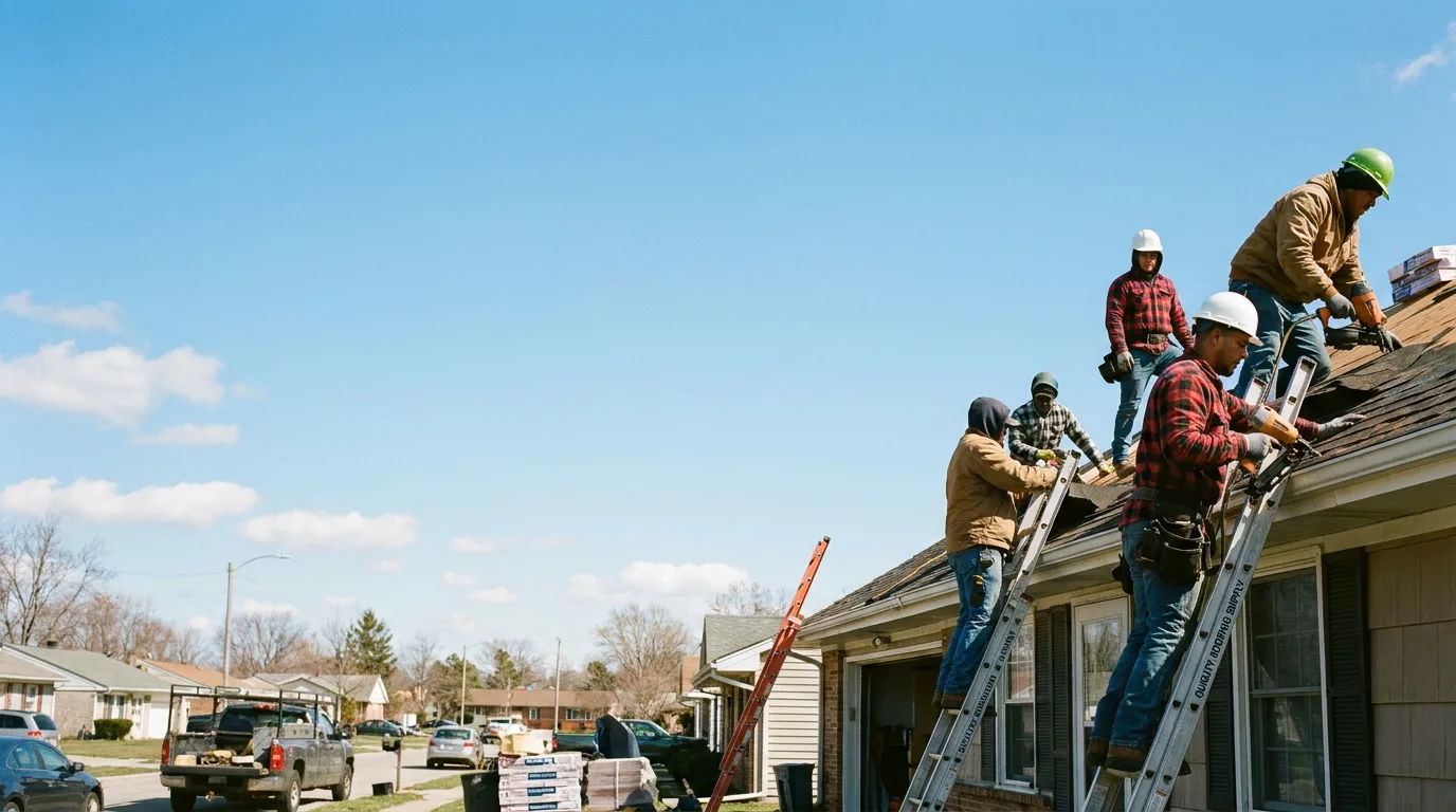 Roofing in Feesburg, OH near me